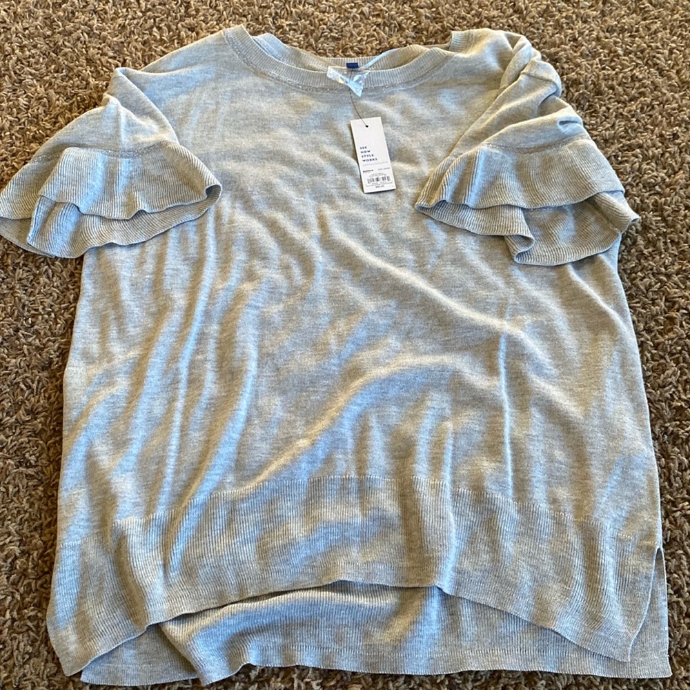 New with tags short sleeve sweater
